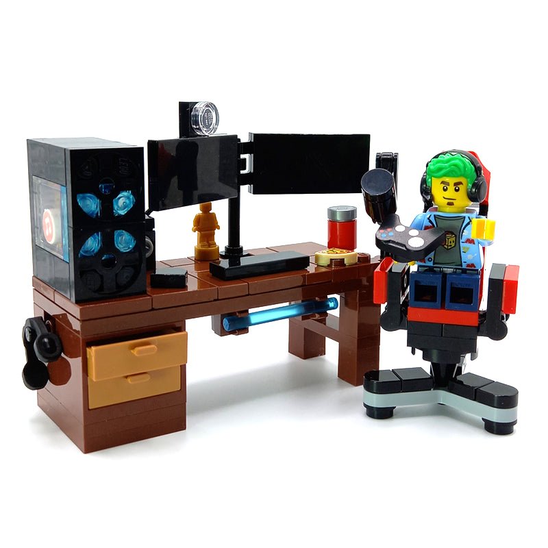 LEGO® MOC Complete Gamer -bureau – Brickis LEGO