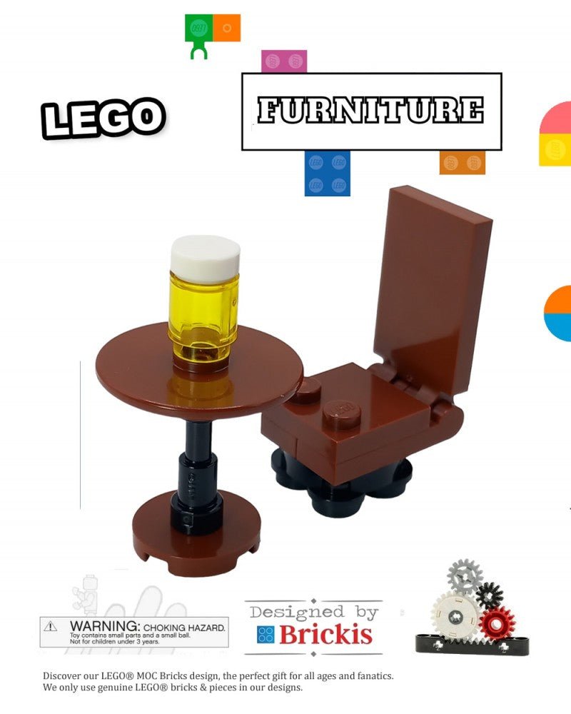 LEGO® MOC Pub Bar Saloon Tavern Furniture – Brickis LEGO