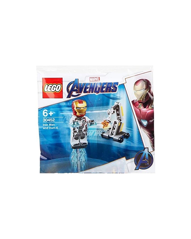 Genuine LEGO® AVENGERS Iron Man & Dum E 30452 includes 1 minifigure Original Lego sealed