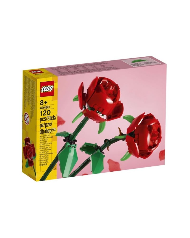Vengo Ramo de 474 piezas de rosas rojas, compatible con Lego
