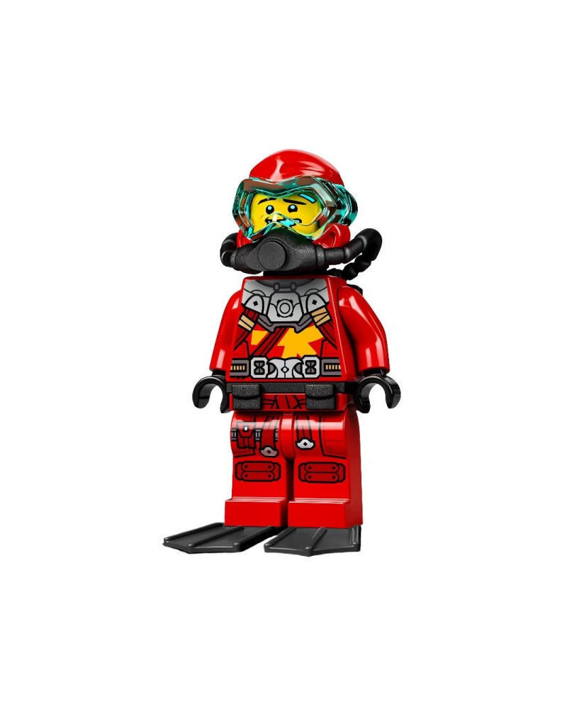 LEGO® minifigur Ninjago Kai Seabound Tauchausrüstung  njo695 71755