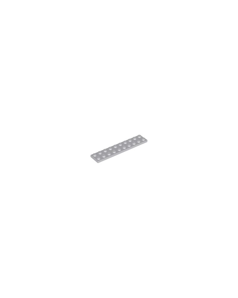 LEGO® light bluish gray Plate 2x10 3832