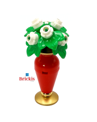 MOC LEGO® flowers in a vase