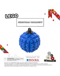 LEGO ® boule de Noël | décoration bleu