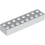 LEGO® Brick 2 x 8 (White) 3007
