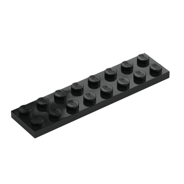 LEGO® Plate 2 x 8 3034 black