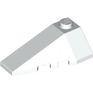 LEGO® Wedge Sloped 4 x 2 Triple Left (White) 43710