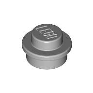 LEGO® Plate Round 1 x 1 with Solid Stud (Light Bluish Gray) 6141