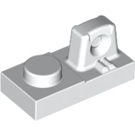 LEGO® Hinge Plate 1 x 2 Locking with 1 Finger On Top (White) 30383
