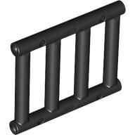 LEGO® Bar 1 x 4 x 3 [End Tabs] (Black) 62113