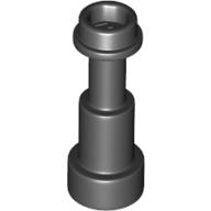 LEGO® Equipment Telescope / Torch / Spyglass, Support Round 1 x 1 x 1 2/3 (Black) 64644