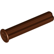 LEGO® Technic Axle 3 with Stop (Reddish Brown) 24316