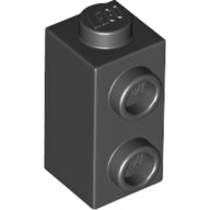 LEGO® Brick Special 1 x 1 x 1 2/3 with Studs on 1 Side (Black) 32952