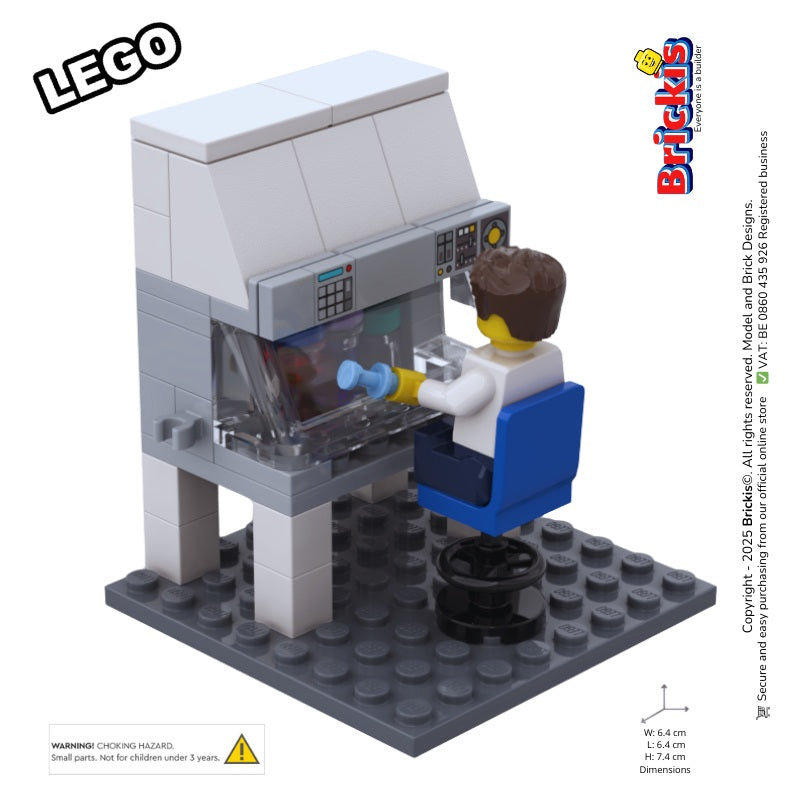 Lego Bio Lesson LEGO® Science Lab Biosafety Cabinet – Brickis LEGO