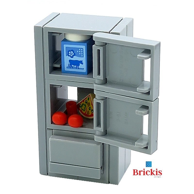 LEGO® Builds fridge freezer food included - Brickis LEGO