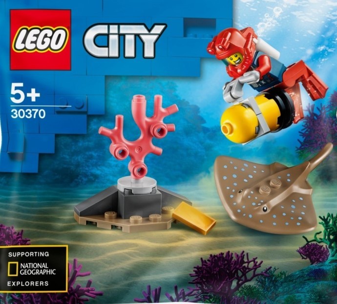 LEGO® City polybag 30370-1 diepzeeduiker|