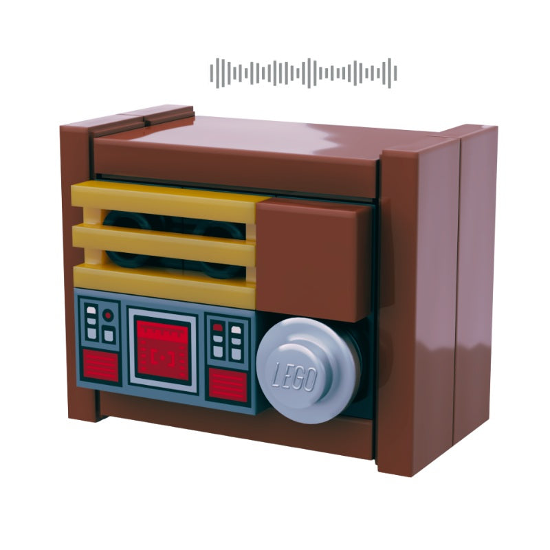 
                  
                    Bring retro vibes to your LEGO world with this Mini Retro Radio MOC Featuring wooden design, golden speakers, and classic dials, it’s a tiny treasure for music and vintage fans
                  
                