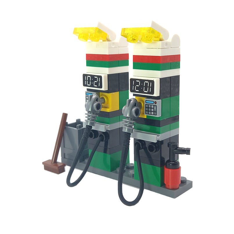 LEGO® MOC petrol station - Brickis LEGO