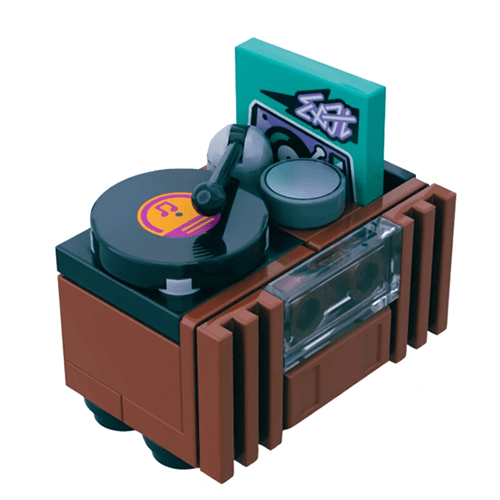 
                  
                    LEGO® MOC Retro - Style Record Player - Brickis LEGO
                  
                