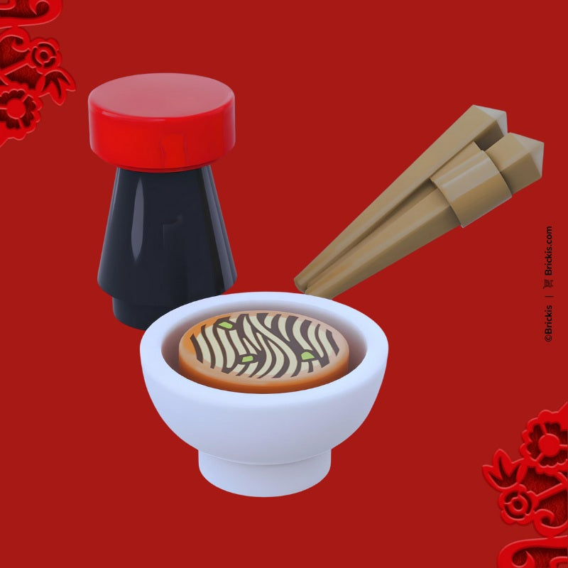 
                  
                    LEGO Chinese Street Food – Ramen in a Bowl with Chopsticks
                  
                