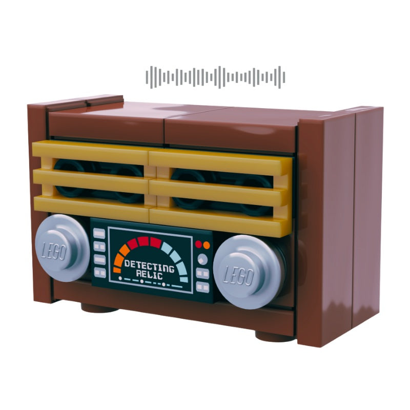 
                  
                    LEGO Retro Radio MOC. Compact and highly detailed, ideal for LEGO minifigures home or music shop displays.
                  
                