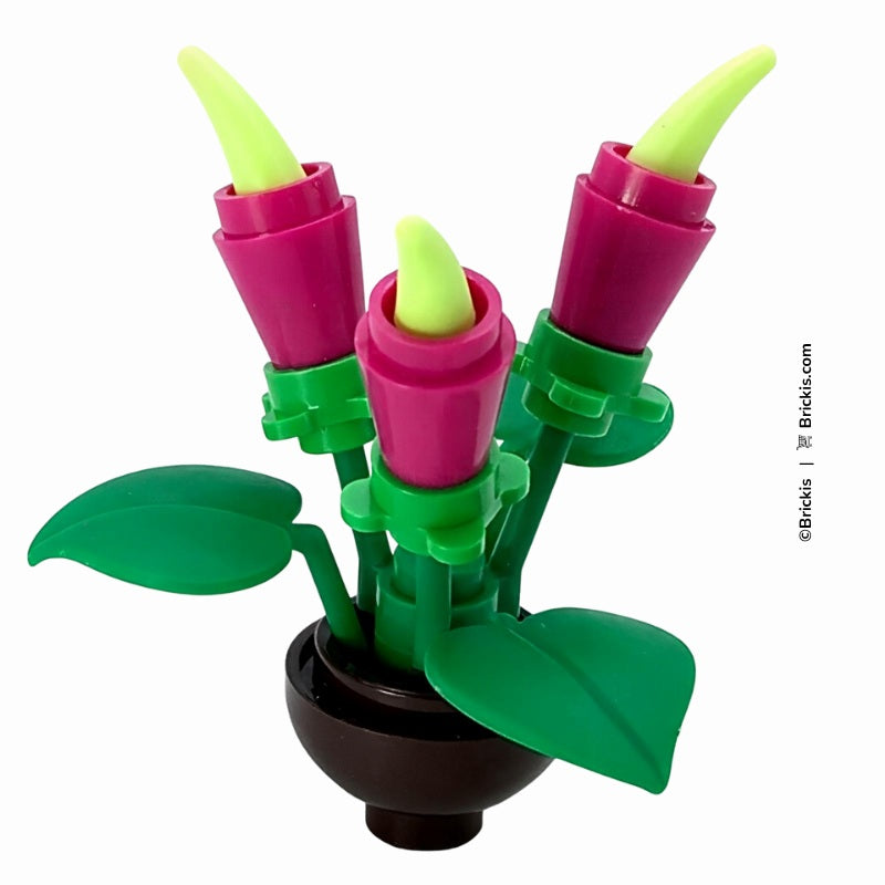 
                  
                    LEGO Calla Lily with curved leaves and rounded pot – a small botanical build that fits in greenhouses, nurseries, and LEGO  gardens.
                  
                