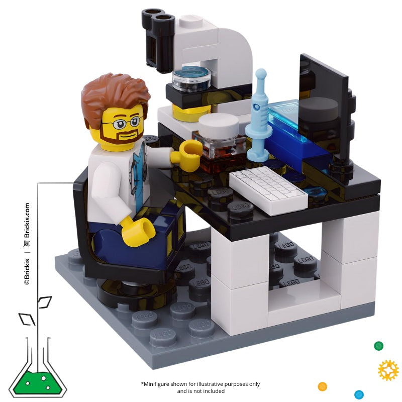 Lego Lab Room Custom LEGO® Lab Microscope Station – Brickis LEGO