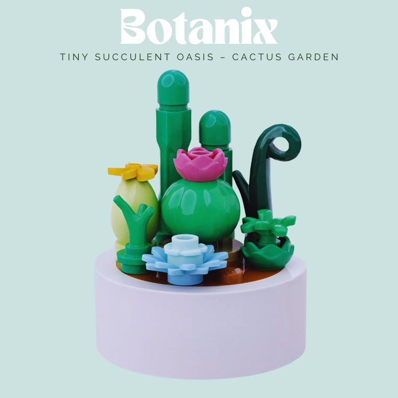 
                  
                    Custom LEGO succulent and cactus build with blooming barrel cacti and a cute mini botanical creation
                  
                